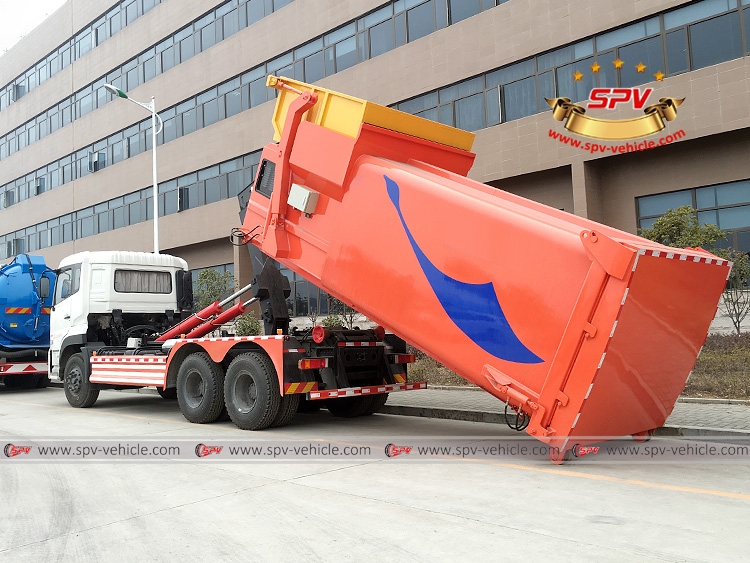 Hook Loader Garbage Compactor Dongfeng-LB